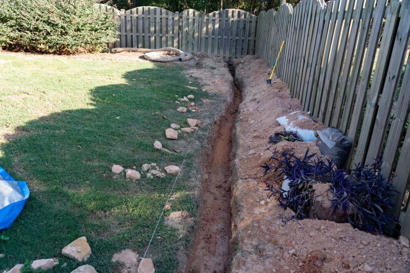 Drainage Ditch Construction