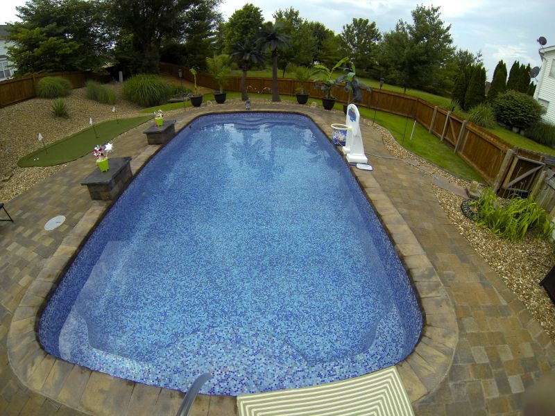 Pool Landscape Leveling