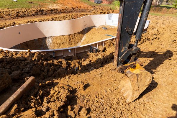 Pool Ground Breaking
