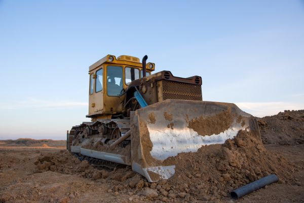 Bulldozer Land Grading Service