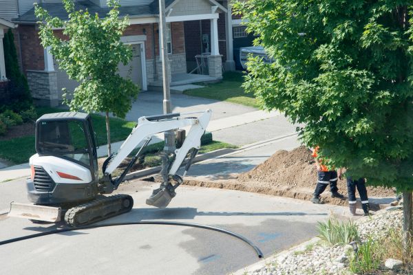Electrical Line Trenching