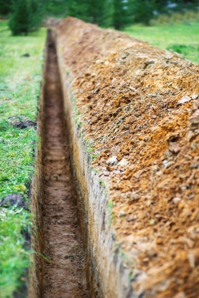 Power Line Trenching Service